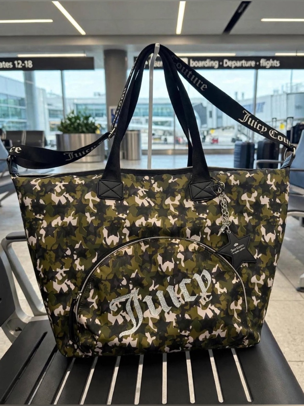 Juicy Couture Extra Large Crossbody/Weekender Bag